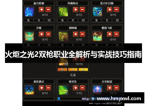 火炬之光2双枪职业全解析与实战技巧指南